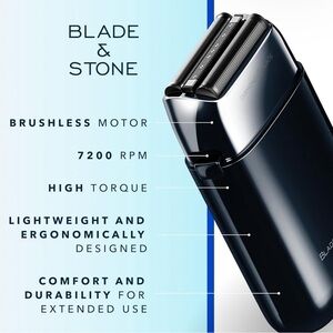 Blade & Stone PS501 Professional brushless Foil Shaver for Men NEW